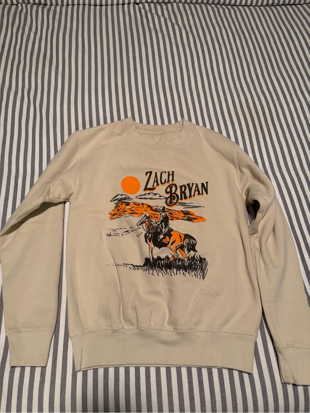 Zach Bryan Crew Neck Sweatshirt